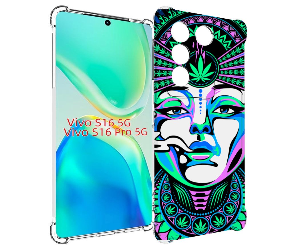 

Чехол MyPads девушка-любит-траву-абстракция для Vivo S16 5G/S16 Pro 5G/V27/V27 Pro, Tocco