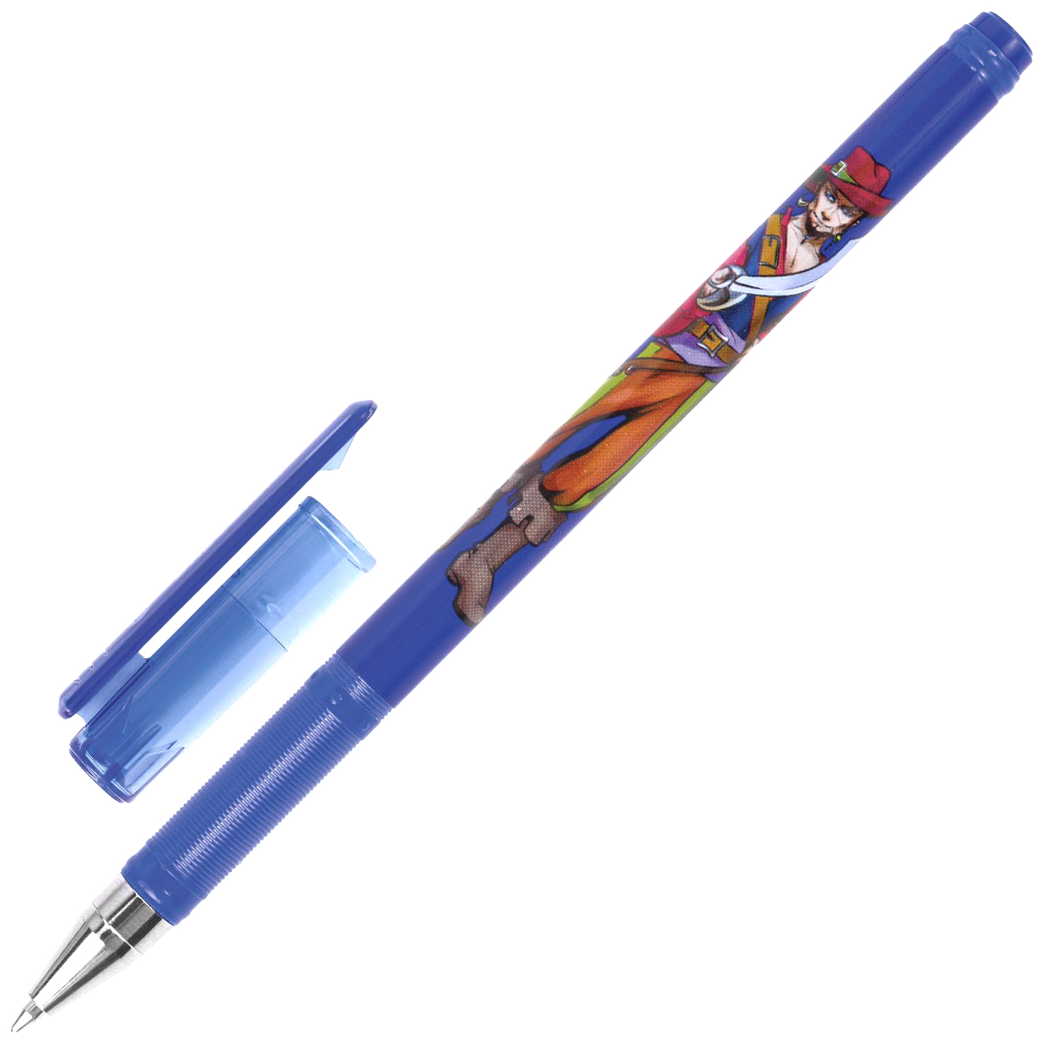 

Ручка шариковая Brauberg Корсары 141538, синяя, 0,7 мм, 1 шт.