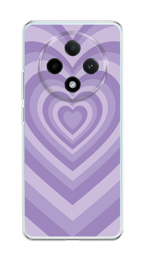 

Чехол на Oppo A3 Pro 5G "Violet heart latte", Фиолетовый, 2517950-1