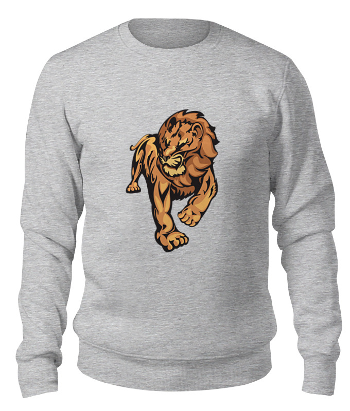 

Свитшот унисекс Printio The lion king серый S, The lion king