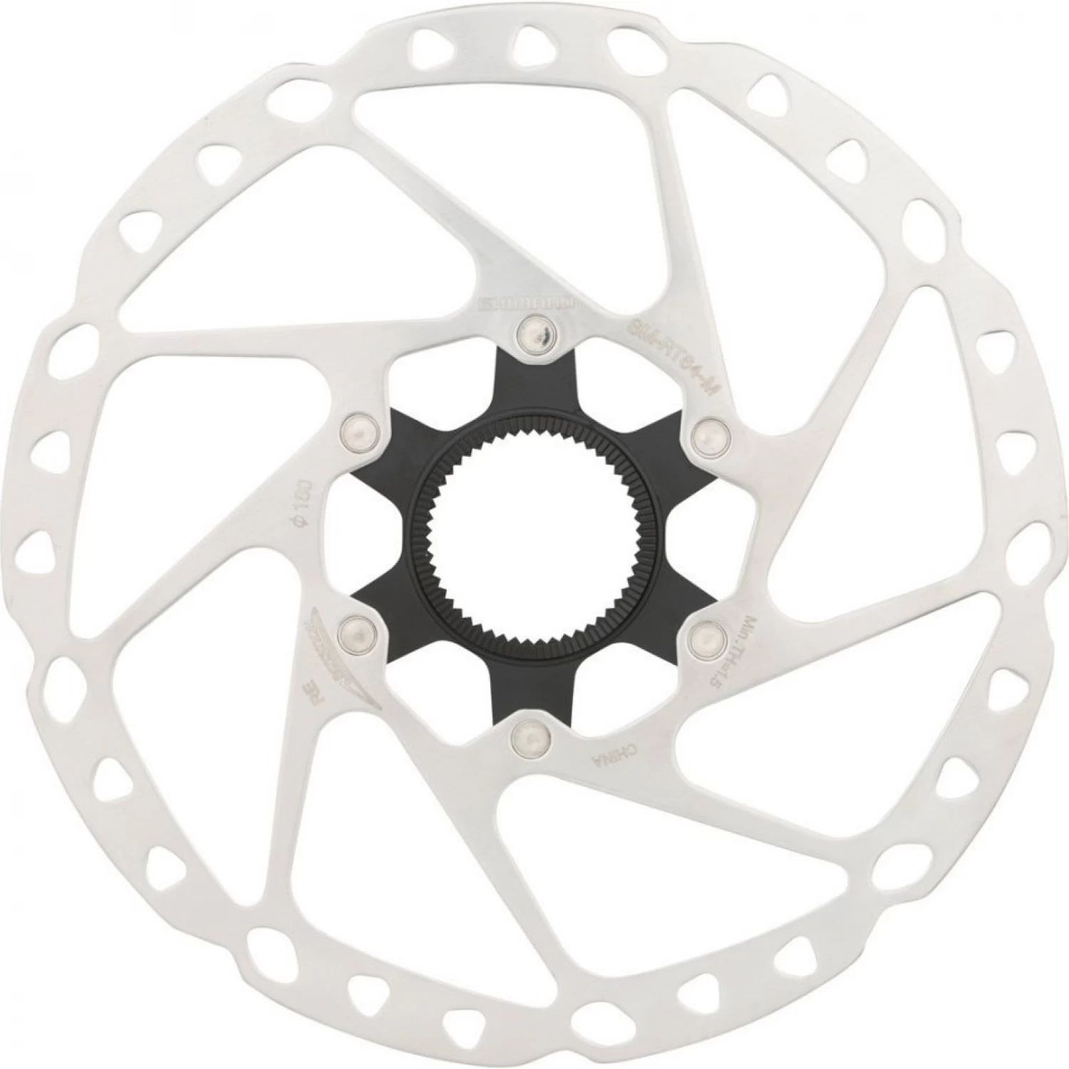 

Тормозной диск SHIMANO RT64 180mm C.Lock (внеш шлицы), RT64