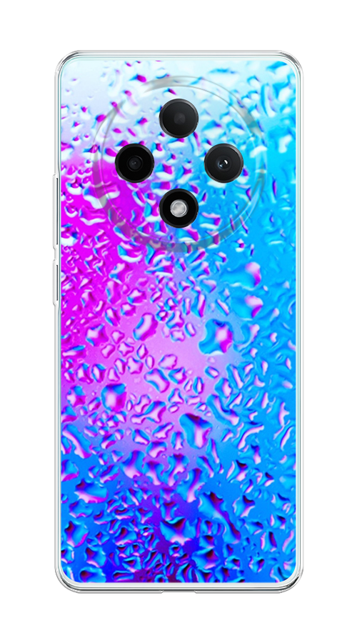 

Чехол на Oppo A3 Pro 5G "Капли на стекле", Бирюзовый;розовый, 2517950-1