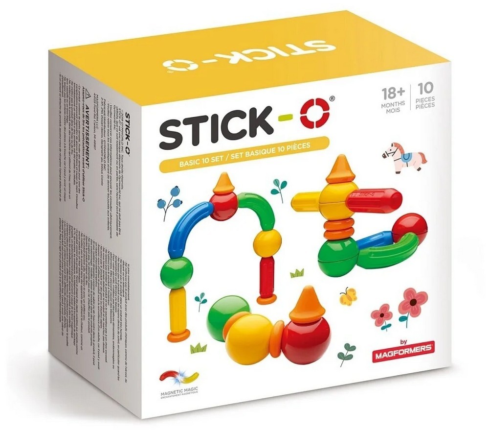 фото Конструктор basic set 10 дет. stick-o