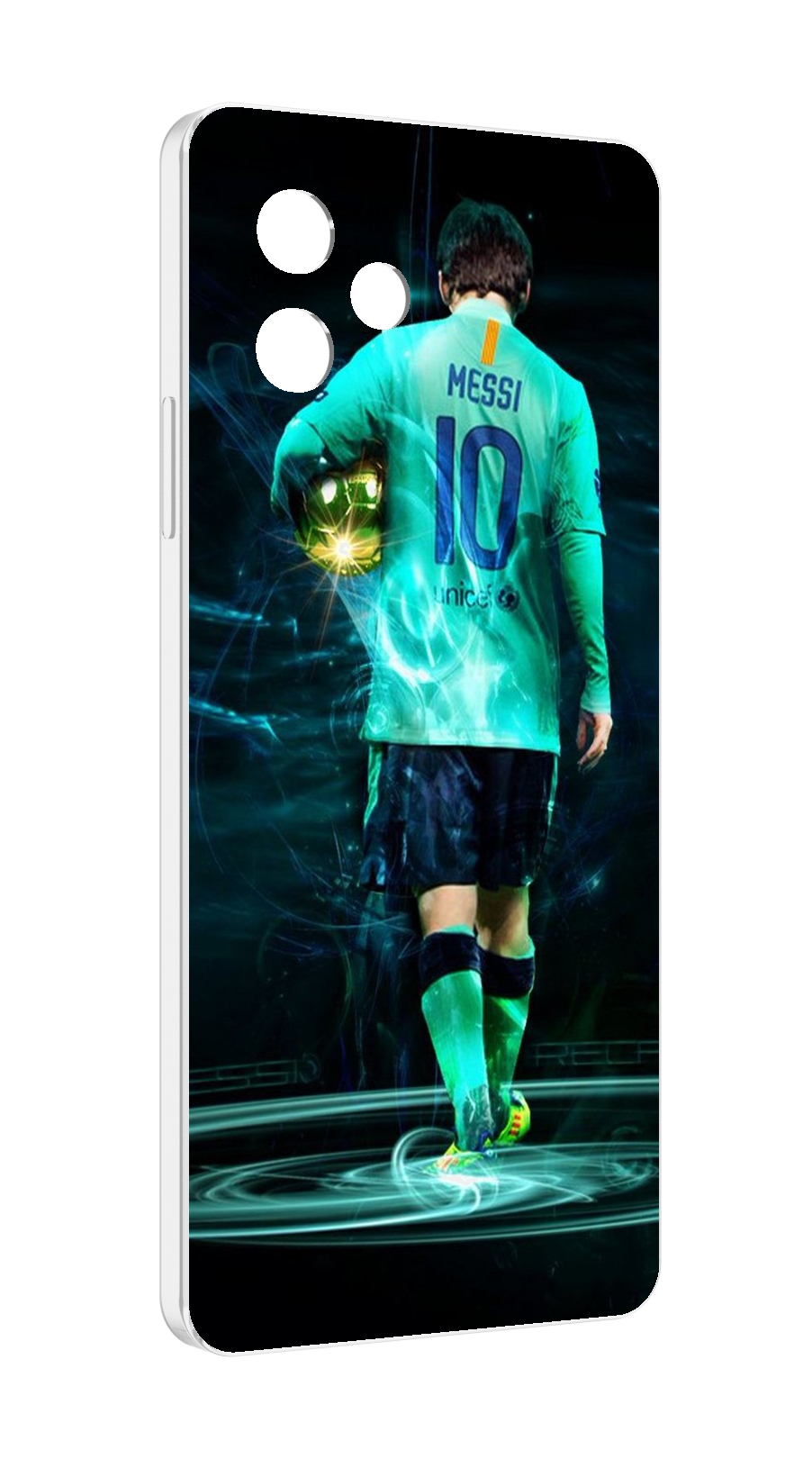 

Чехол MyPads Месси мужской для Huawei Nova Y61 / Huawei Enjoy 50z, Прозрачный, Tocco