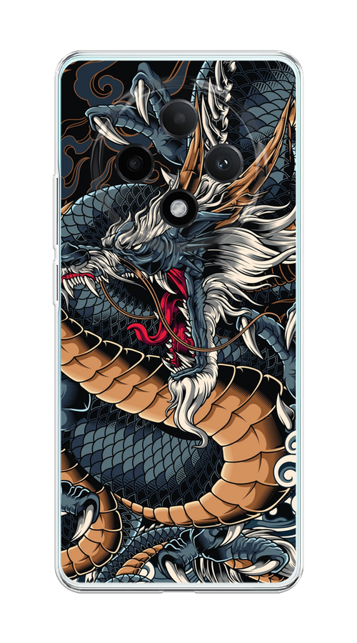 

Чехол на Oppo A3 Pro 5G "Japanese Dragon", Коричневый;черный;синий, 2517950-1
