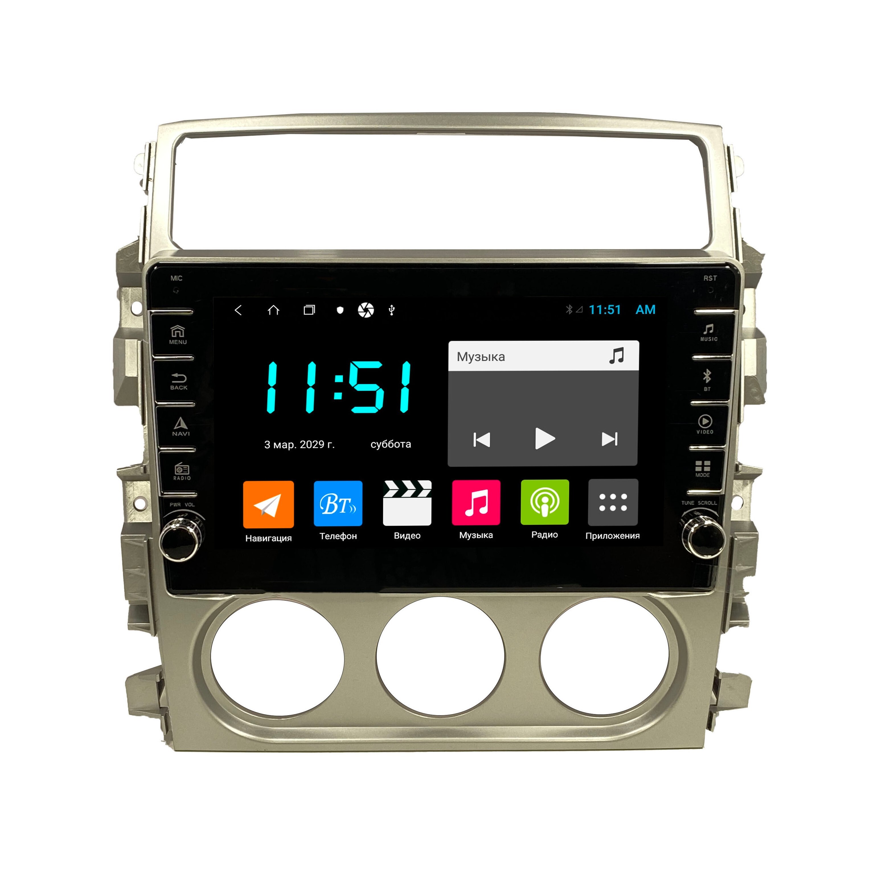 Штатная автомагнитола Zenith Suzuki Liana 1 2004-2008 Android 12 464GB с крутилками 3254900₽