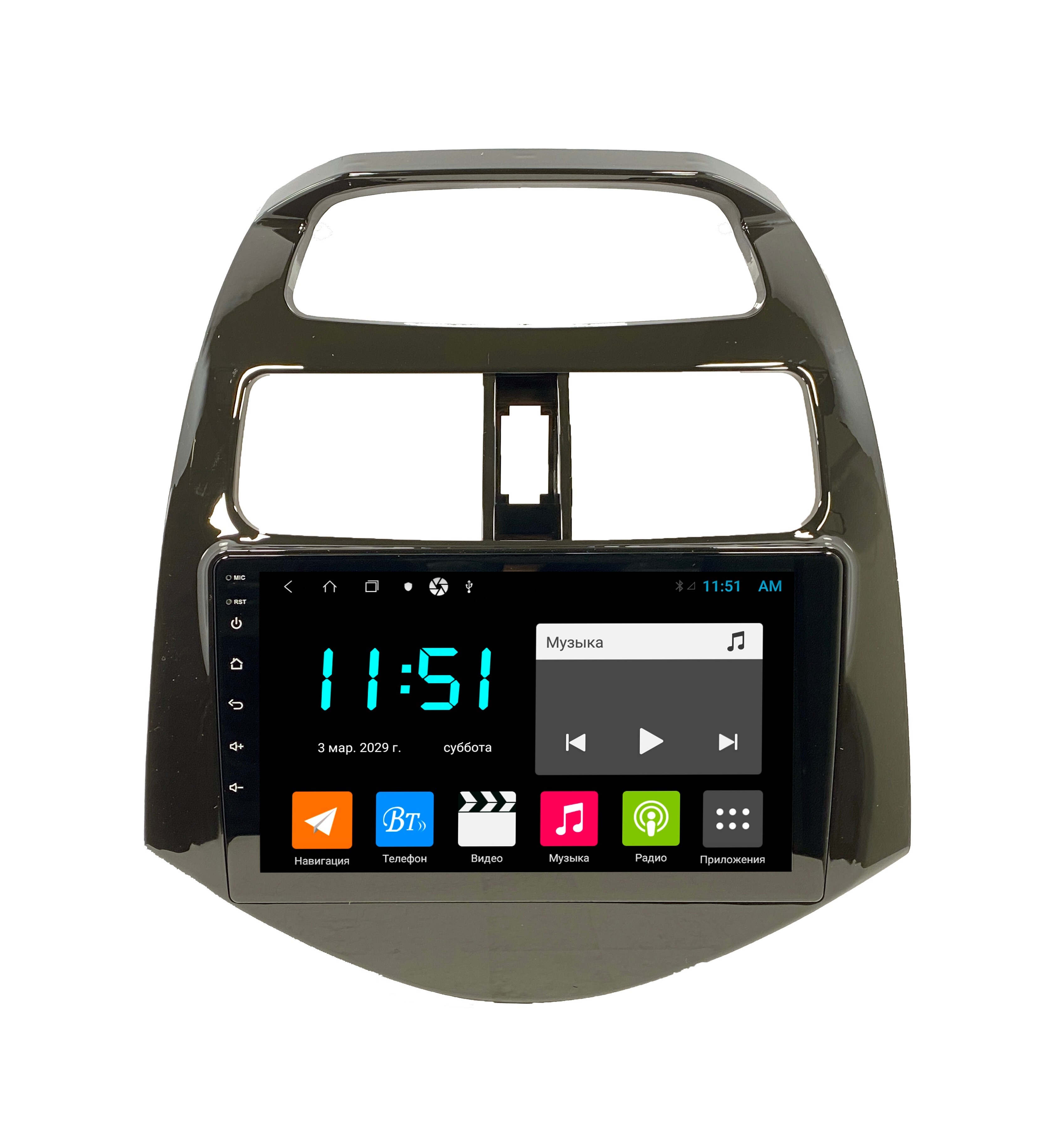 Штатная автомагнитола Zenith Chevrolet Spark 2009-2016 Android 12 216GB Мультируль 1934600₽