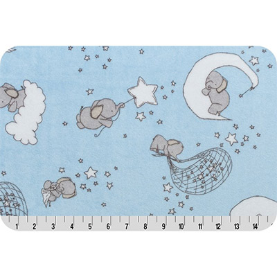 

Ткань полиэстер PEPPY SMD CUDDLE 48х48 см baby blue, Голубой