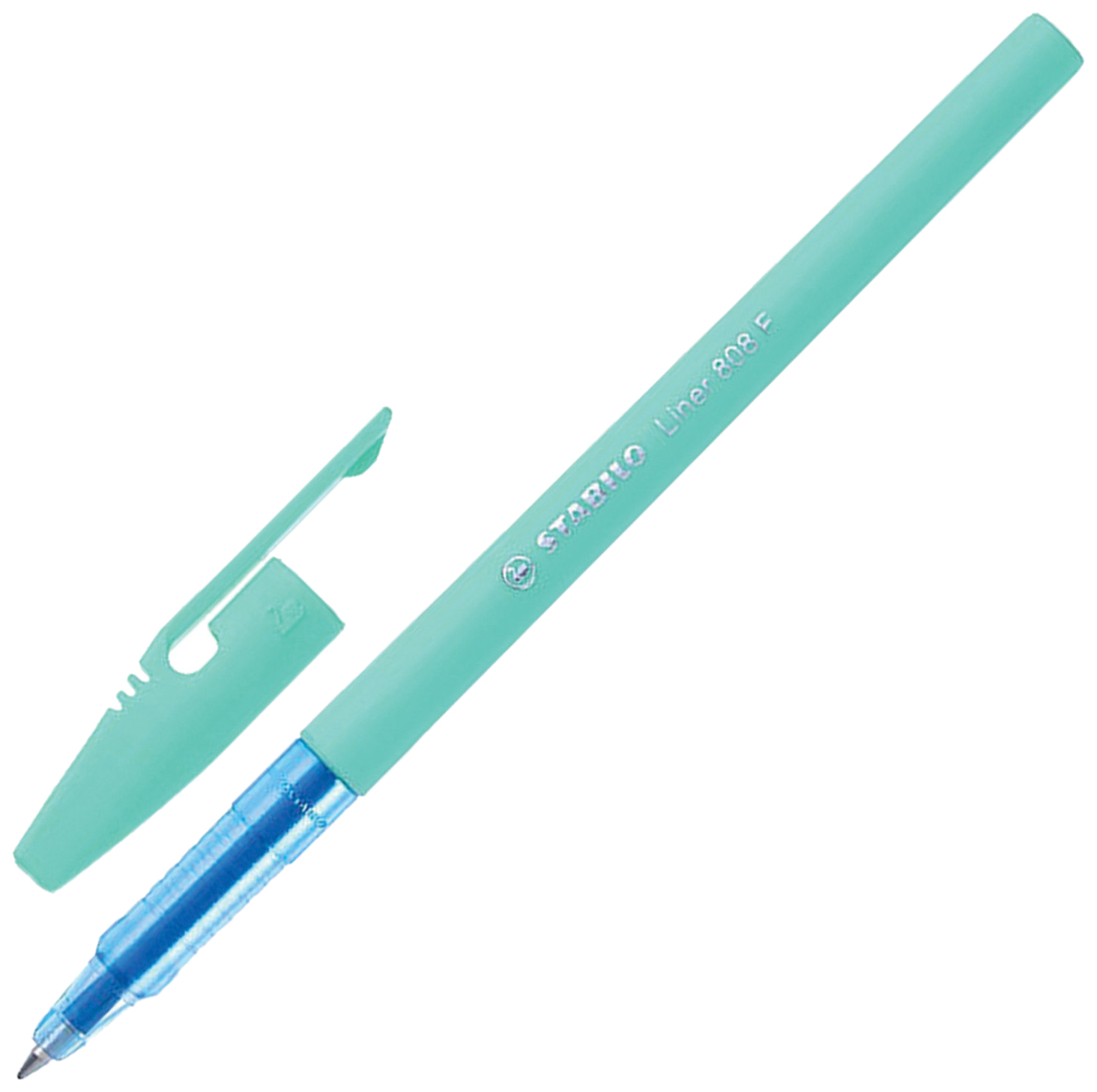 

Ручка шариковая Stabilo Liner Pastel 808FP1041-1, синяя, 0,7 мм, 1 шт.