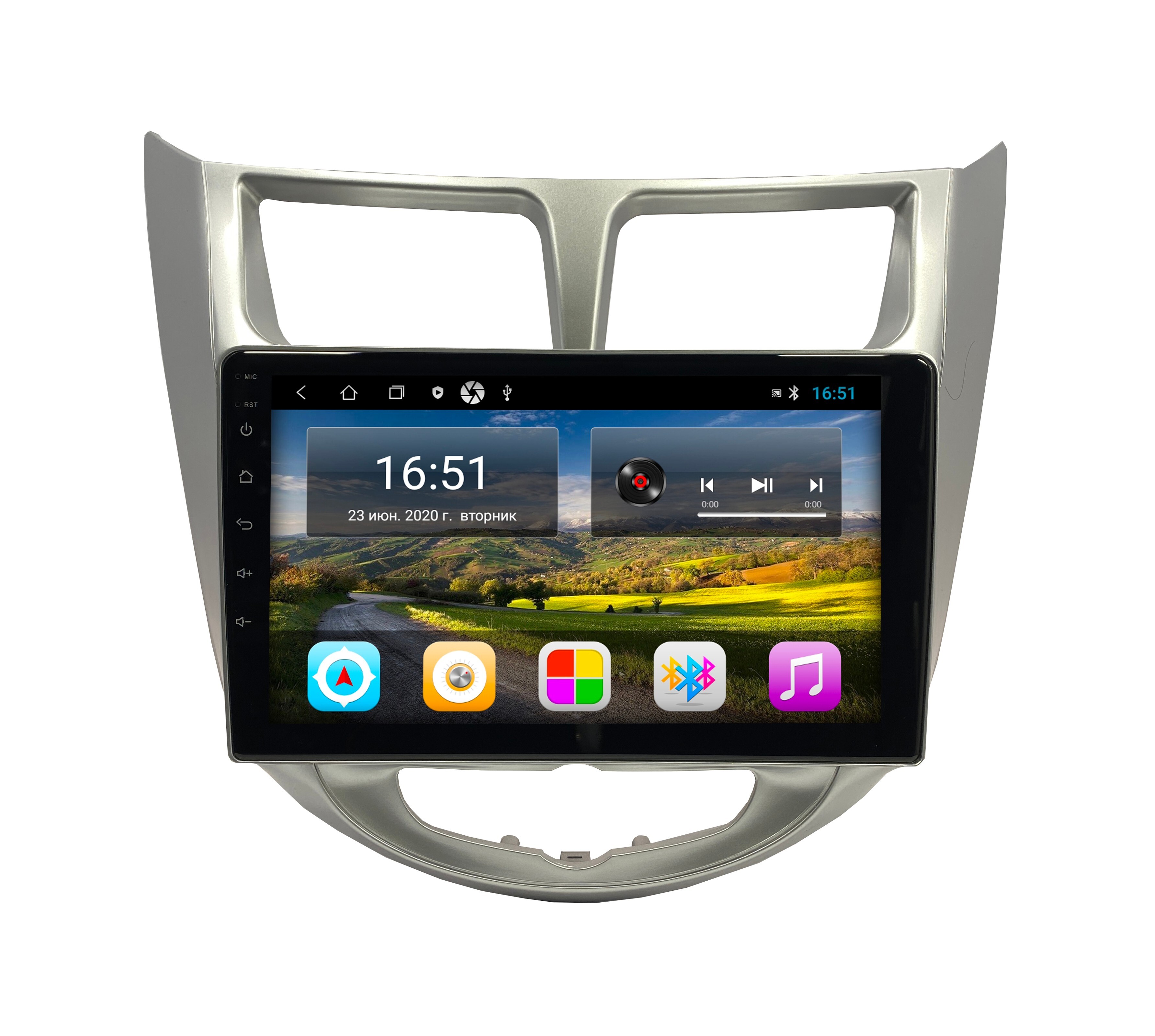 Штатная автомагнитола Zenith Hyundai Solaris 2011-2017 Android 12 216GB Мультируль 1807000₽