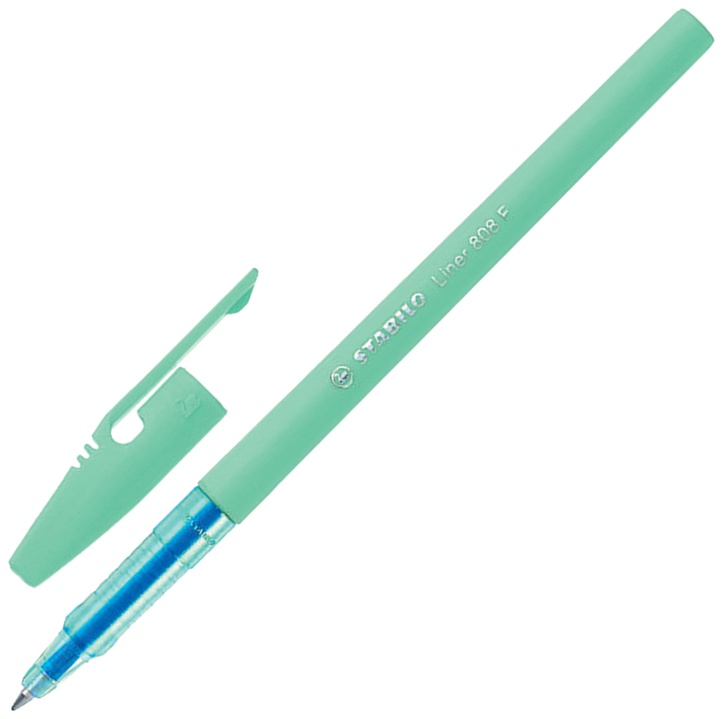 

Ручка шариковая Stabilo Liner Pastel 808FP1041-2, синяя, 0,7 мм, 1 шт.