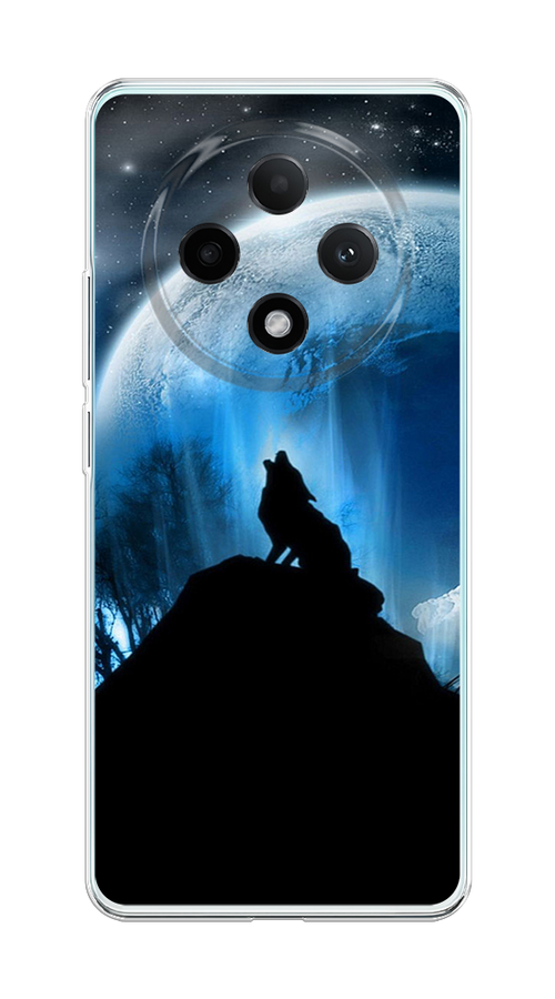 

Чехол на Oppo A3 Pro 5G "Волк 2", Синий;черный;белый, 2517950-1