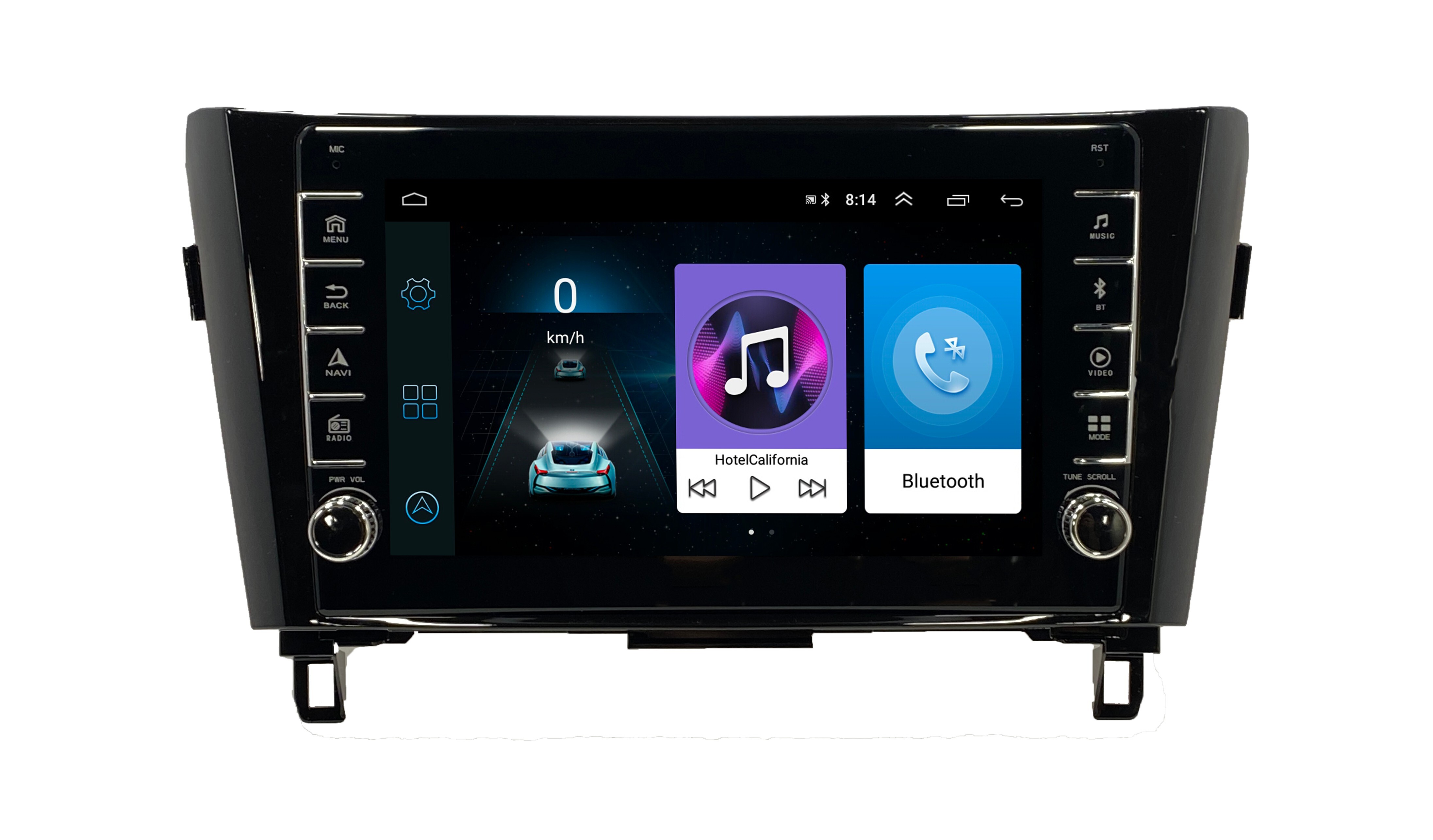 Штатная автомагнитола Zenith Nissan X-Trail 2014-2021 216GB с крутилками Android 12 2109800₽