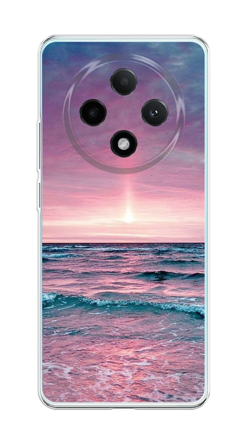

Чехол на Oppo A3 Pro 5G "Восход 3", Розовый;голубой, 2517950-1
