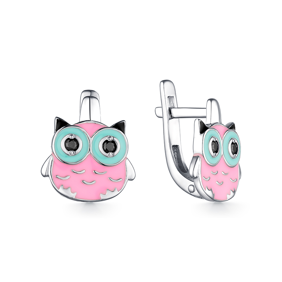 

Серьги из серебра с фианитом ЯХОНТ Золотой 227090, 227090