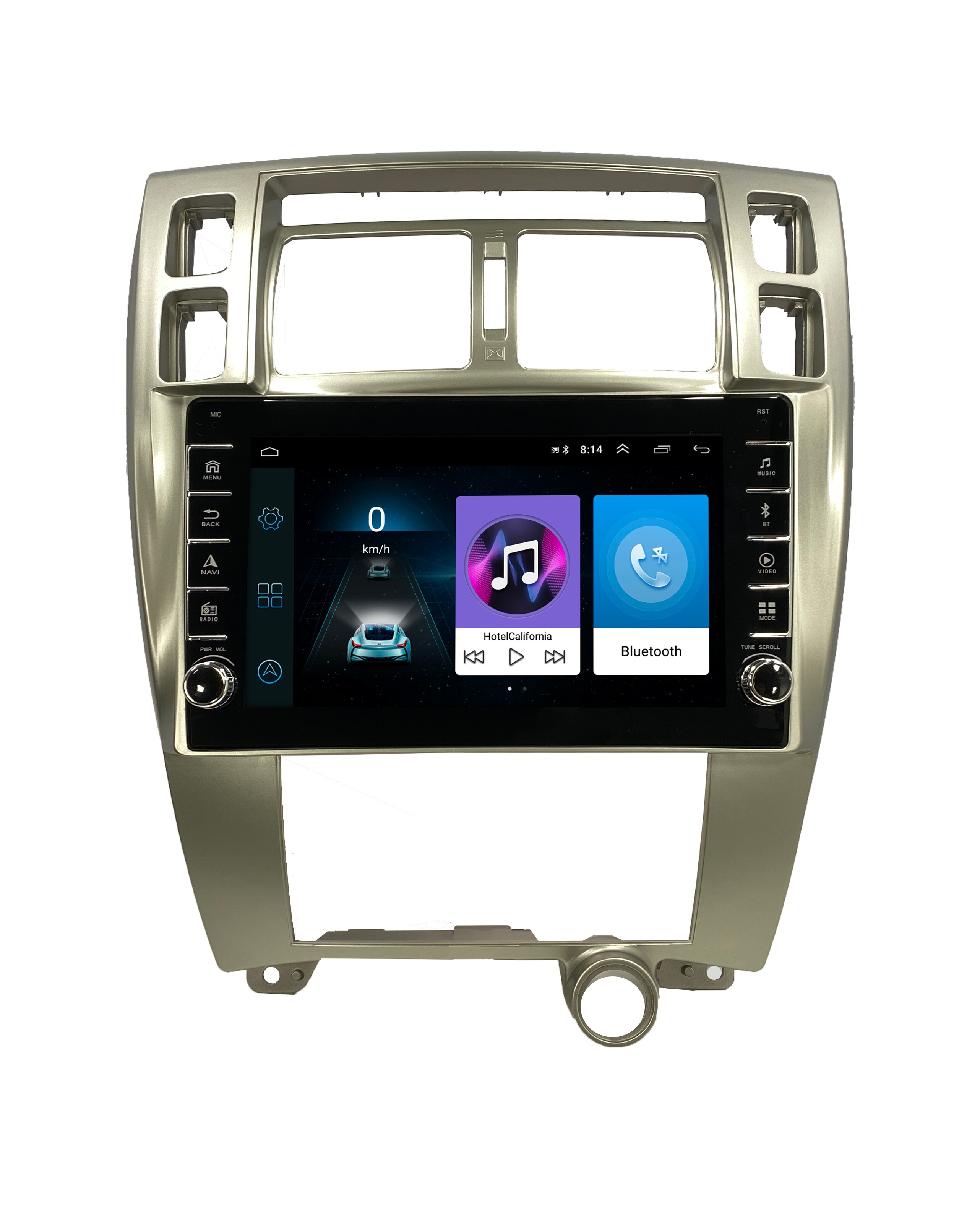 Штатная автомагнитола Zenith Hyundai Tucson 2004-2009 Android 12 216GB с крутилками 1968100₽