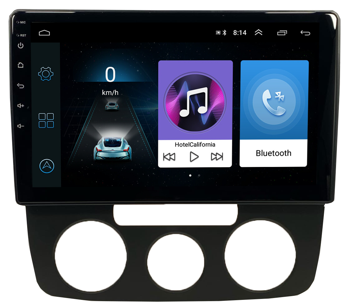 Штатная автомагнитола Zenith Volkswagen Jetta 5 2005-2010 Кондиционер Android 12 216GB 1892100₽