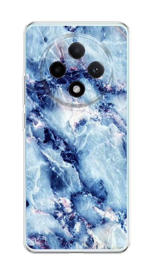 

Чехол на Oppo A3 Pro 5G "Мрамор с синими прожилками", Синий, 2517950-1