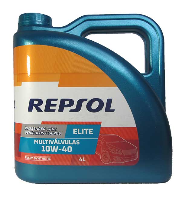 Моторное масло Repsol ELITE MULTIVALVULAS 10W40 4л