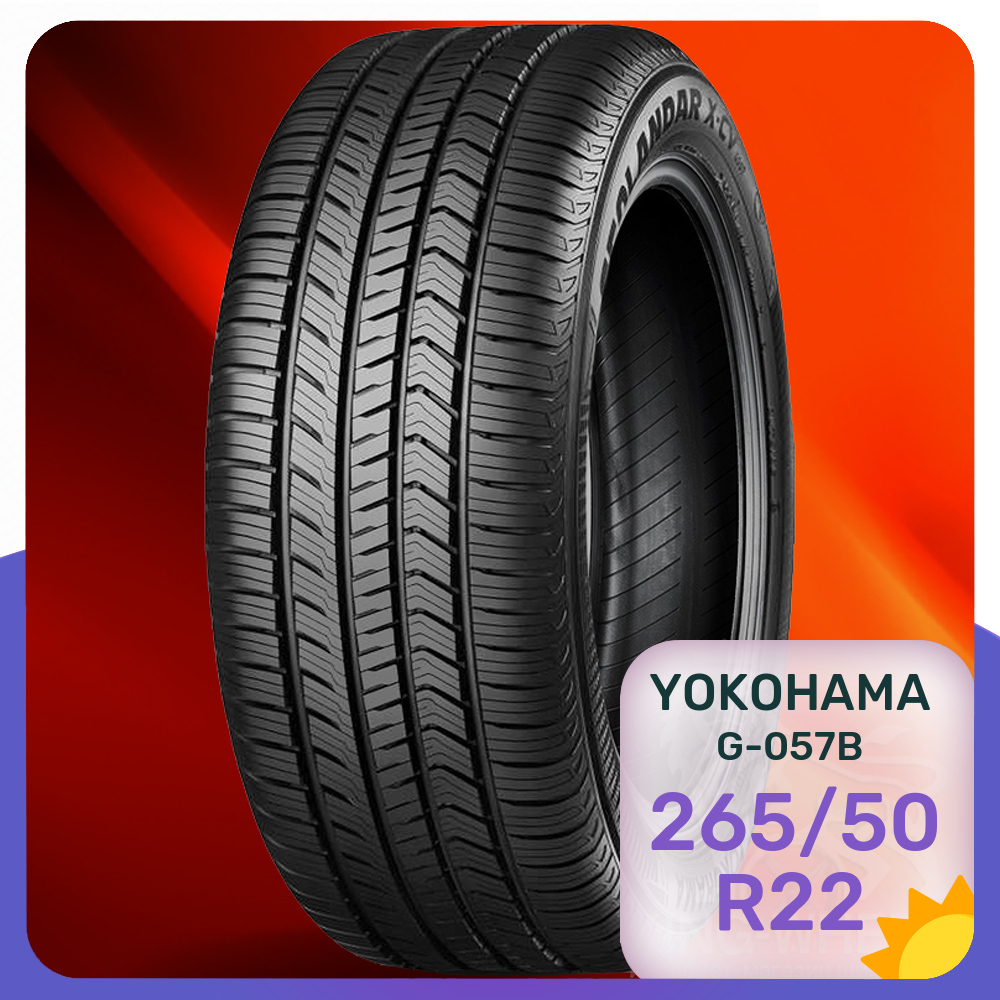 

Шины Yokohama G-057B 265/50 R22 112V, G-057B