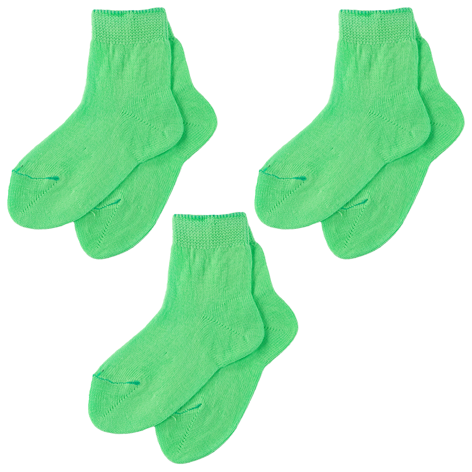 Носки детские НАШЕ 3-С115, зеленый, 10-12 носки детские наше 3 с115 голубые 12 14