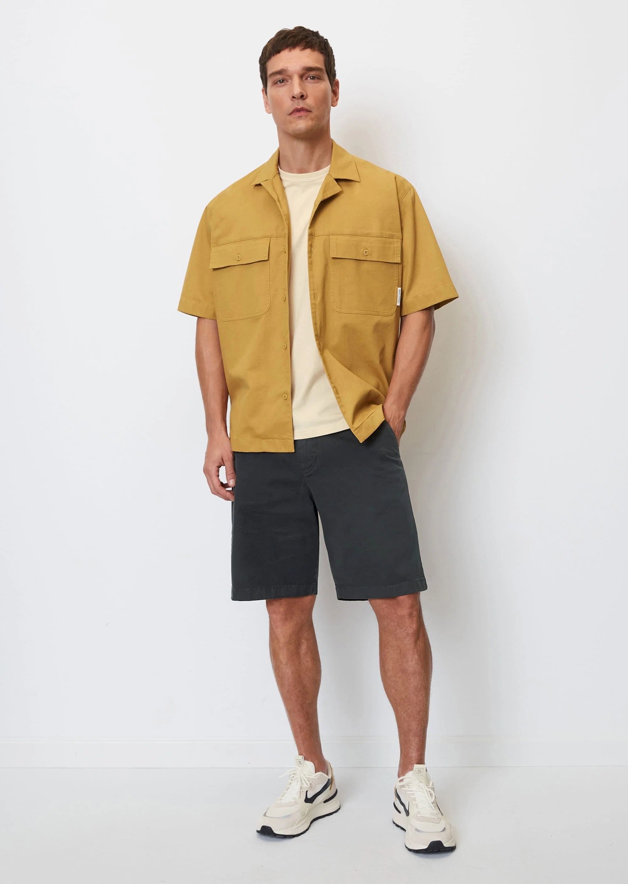 Повседневные шорты Marc O’Polo мужские, M23002915060, размер 32, серые