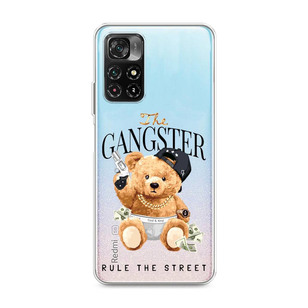 

Чехол на Poco M4 Pro 5G "The Gangster", Бежевый;серый;черный, 313650-6