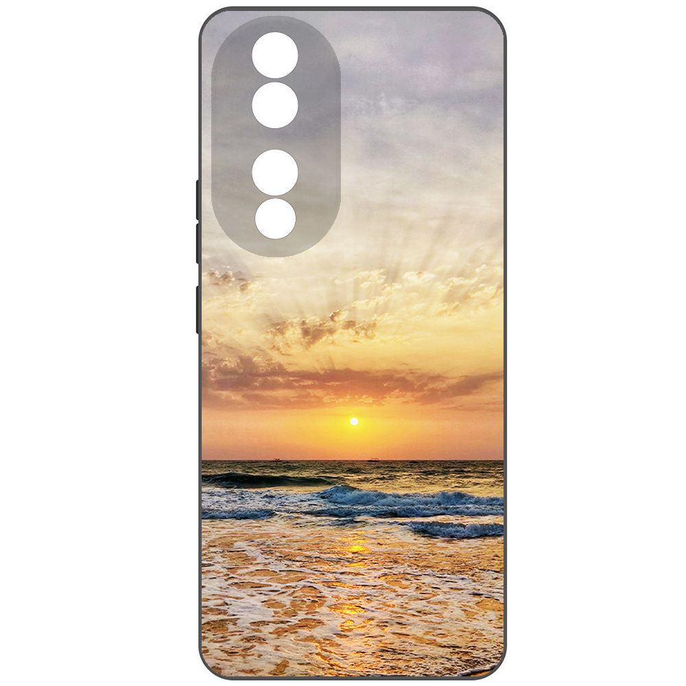 

Чехол-накладка Krutoff Soft Case Индия, Пляжи Гоа для Honor 90 черный
