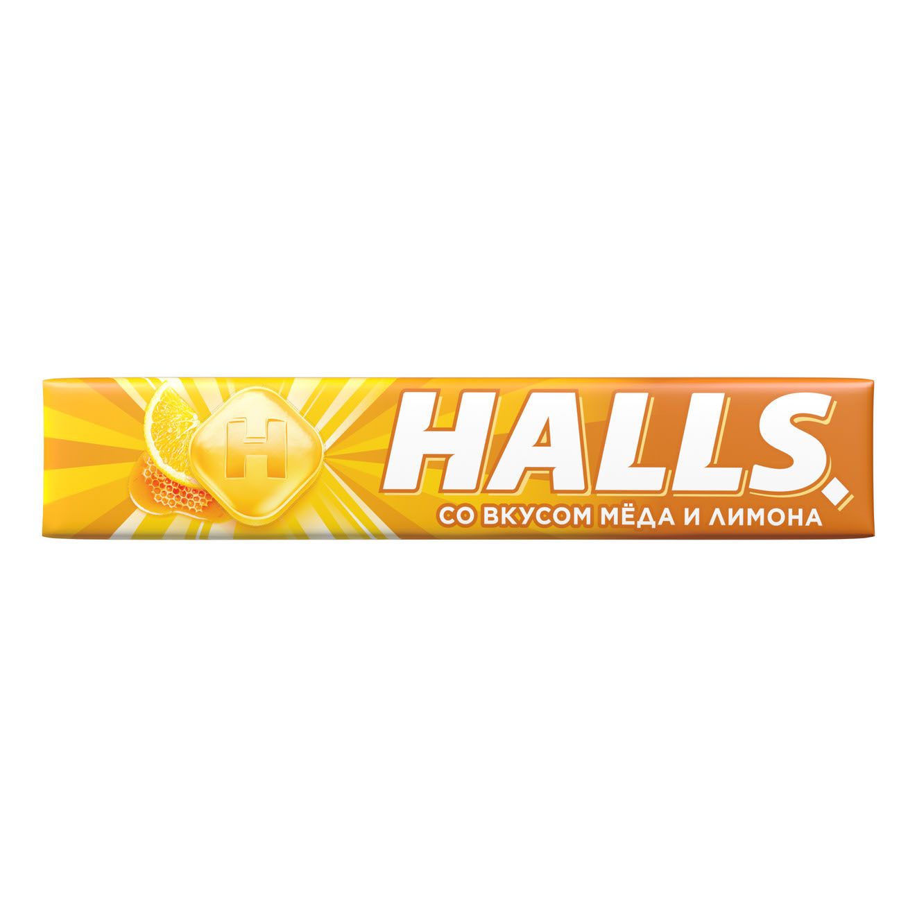 Карамель леденцовая Halls со вкусом меда и лимона 25 г