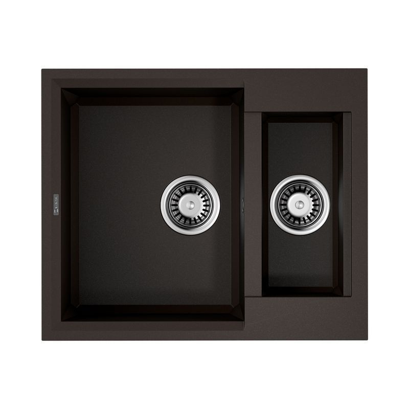 

OMOIKIRI мойка Sakaime 60-2-DC Tetogranit/Темный Шоколад, Sakaime 2