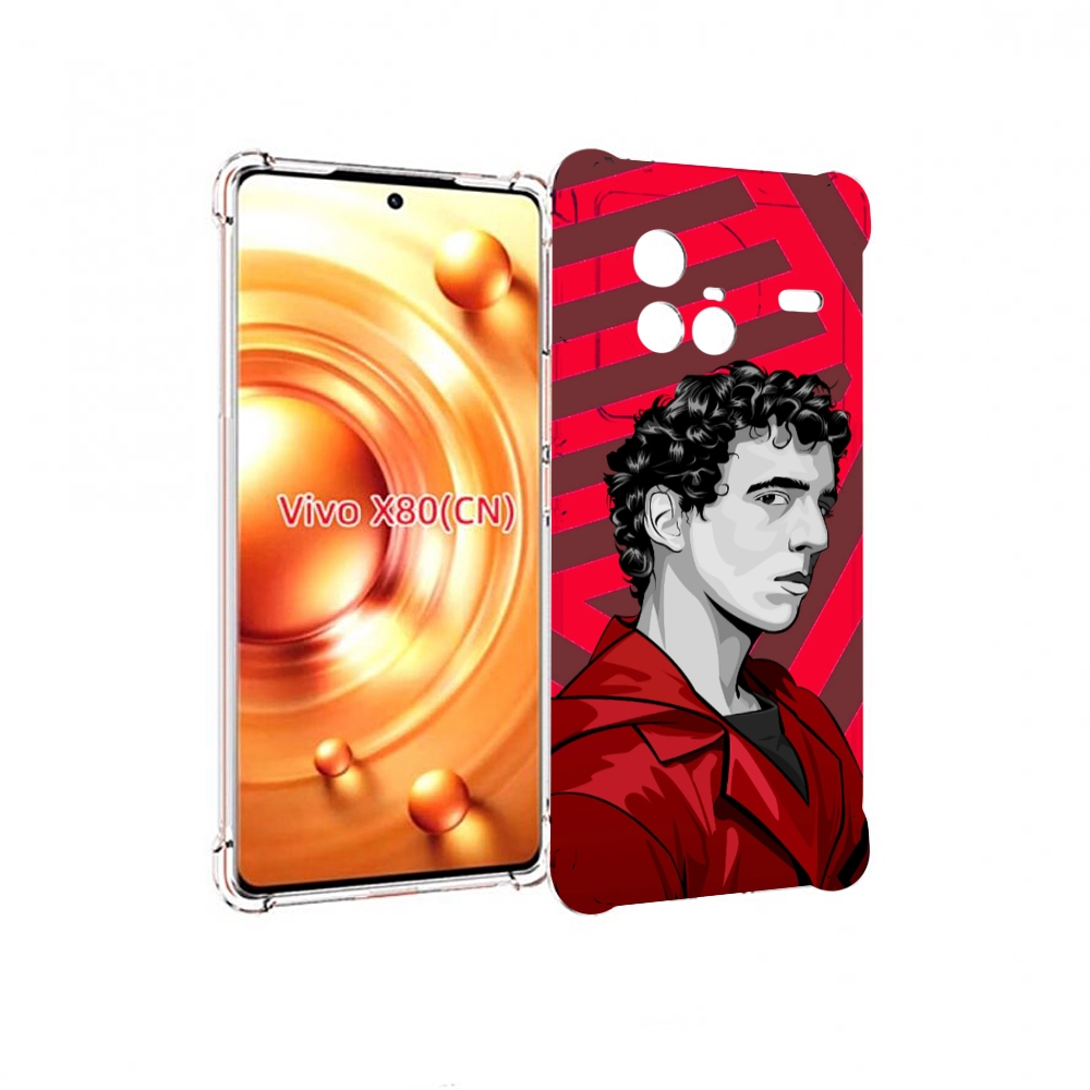 

Чехол Mypads Рио-Бумажный-Дом Для Vivo X80, Прозрачный, Tocco