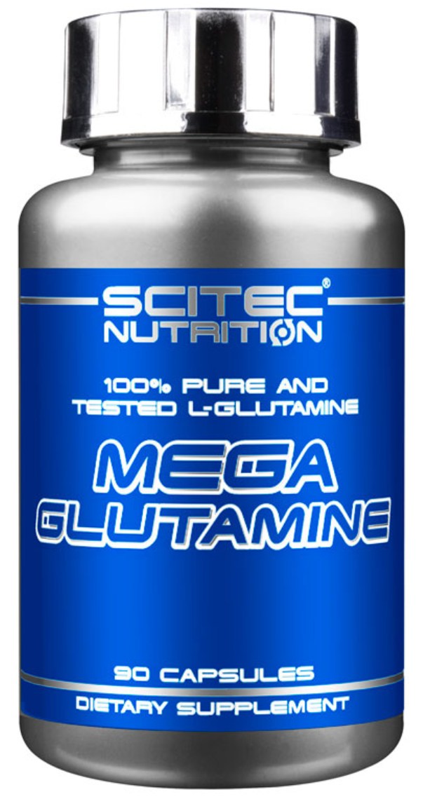 фото Scitec nutrition mega glutamine - 90 капсул ---