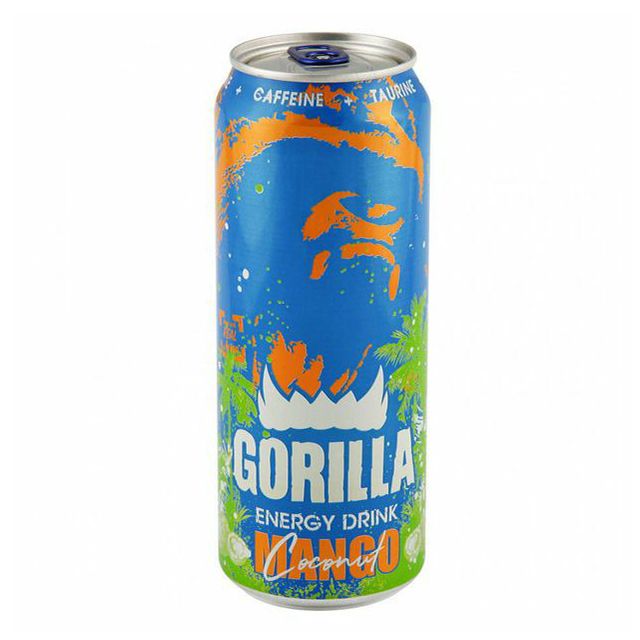 Энергетический напиток Gorilla Mango-Coconut манго-кокос 450 мл