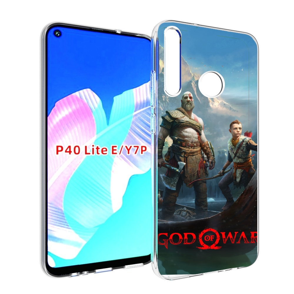 

Чехол бампер MyPads God Of War Кратос Атрей для Huawei P40 Lite, Прозрачный, Tocco