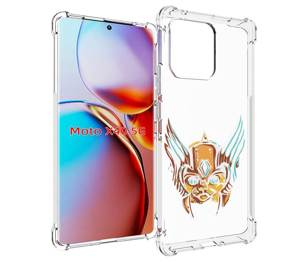 

Чехол MyPads тор абстракция для Motorola Moto X40, Прозрачный, Tocco