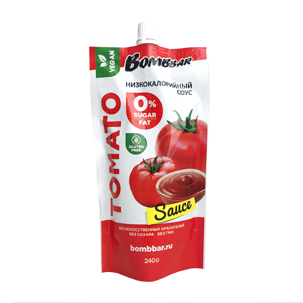 Соус BomBbar Сладкий Томат, Tomato Sauce Низкокалорийный, Без Сахара, 5 шт х 240 г