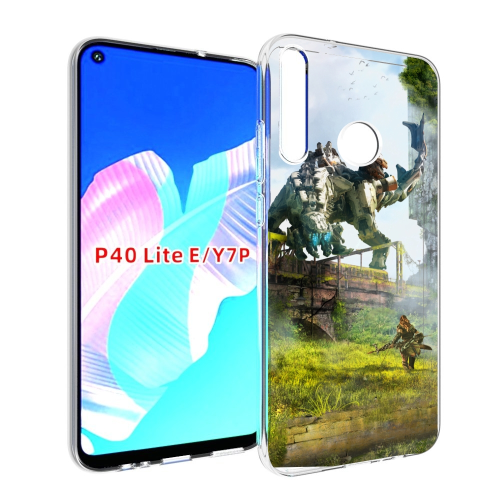 

Чехол бампер MyPads Horizon Zero Dawn для Huawei P40 Lite E, Прозрачный, Tocco