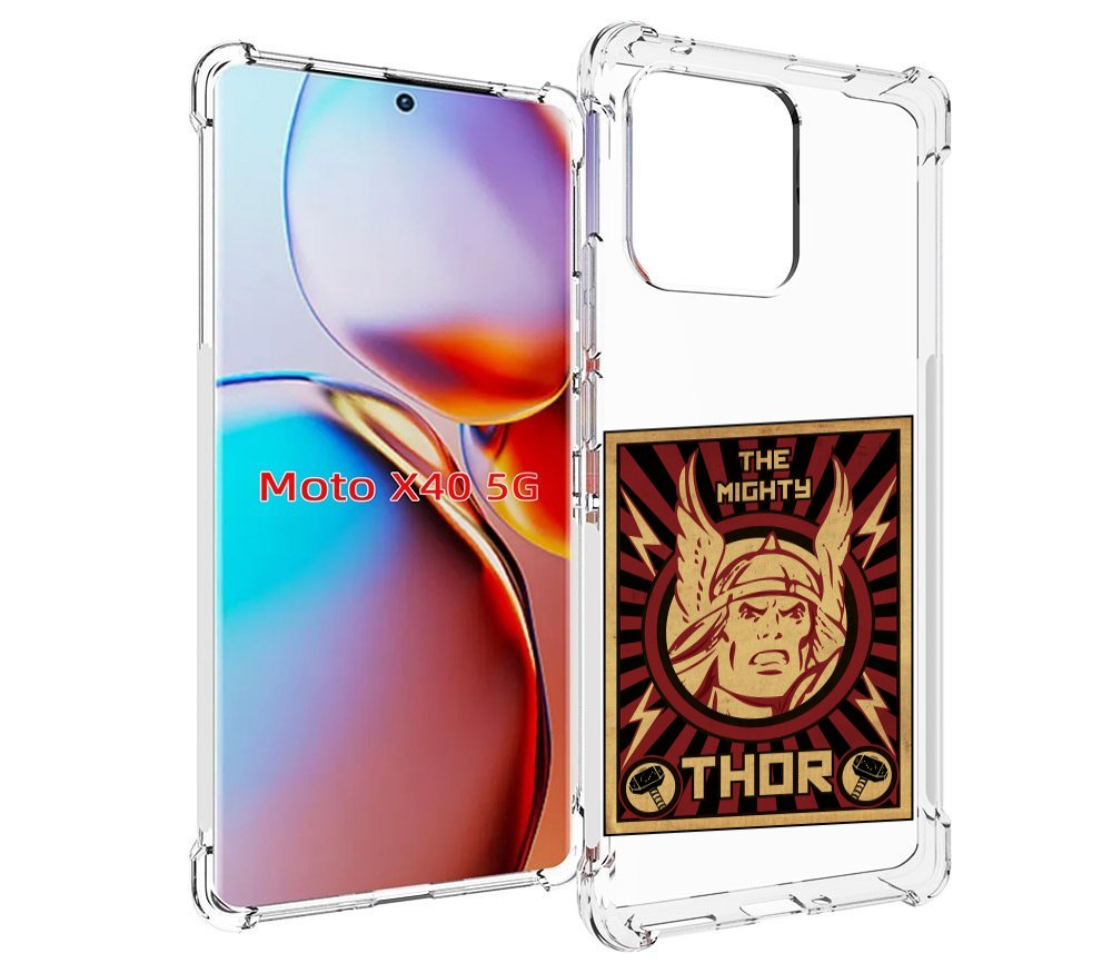 

Чехол MyPads тор лицо для Motorola Moto X40, Прозрачный, Tocco