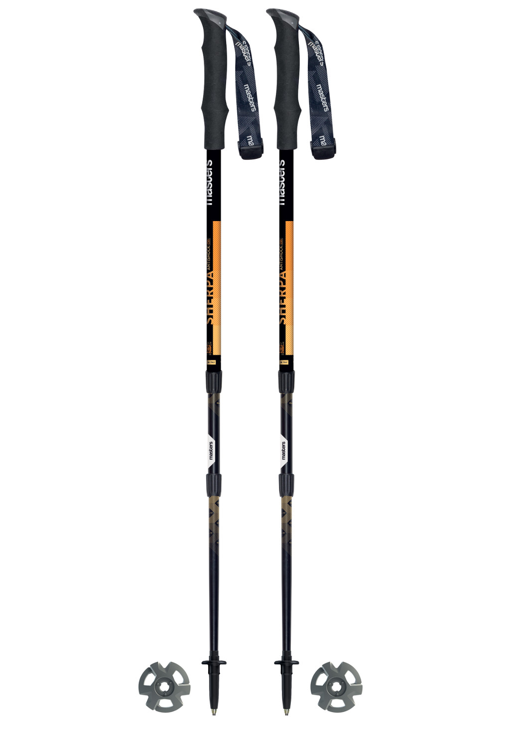 фото Телескопические палки sherpa antishock css trekking recreational alutech 7075 01s2519 masters