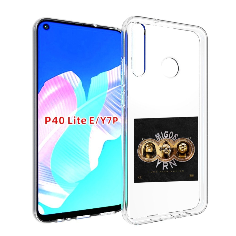 

Чехол бампер MyPads Migos - Yung Rich Nation для Huawei P40 Lite, Прозрачный, Tocco
