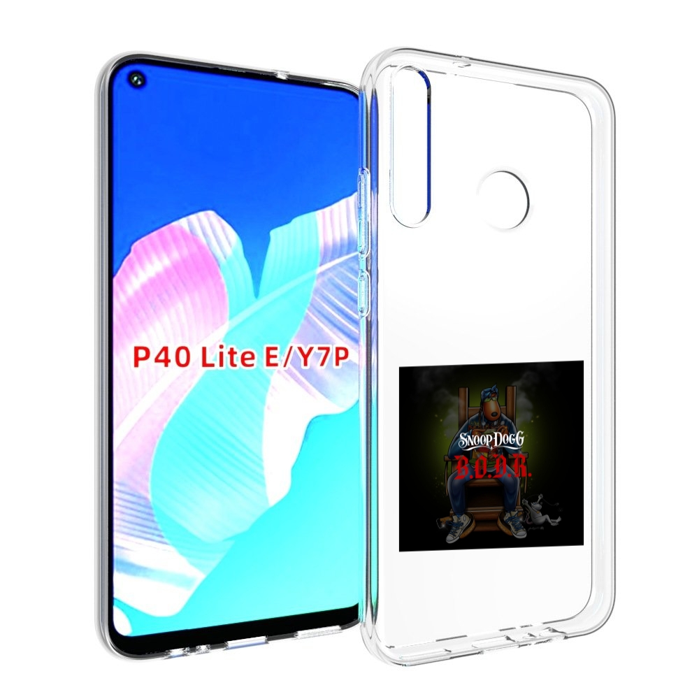 

Чехол Бампер Mypads Snoop Dogg B Для Huawei P40 Lite E, Прозрачный, Tocco
