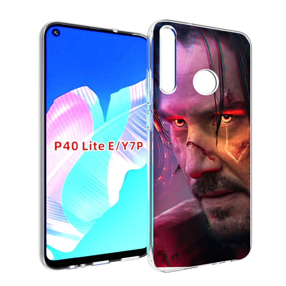 

Чехол бампер MyPads cyberpunk 2077 Джонни Сильверхенд для Huawei, Прозрачный, Tocco