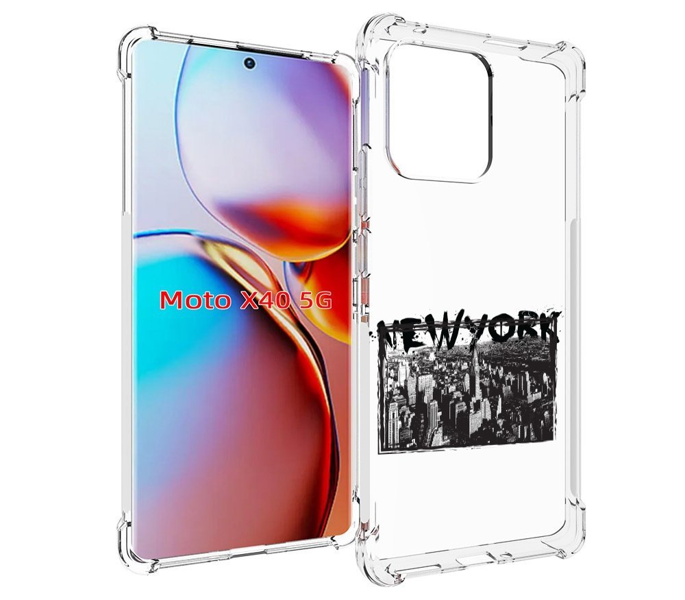 

Чехол MyPads че для Motorola Moto X40, Прозрачный, Tocco