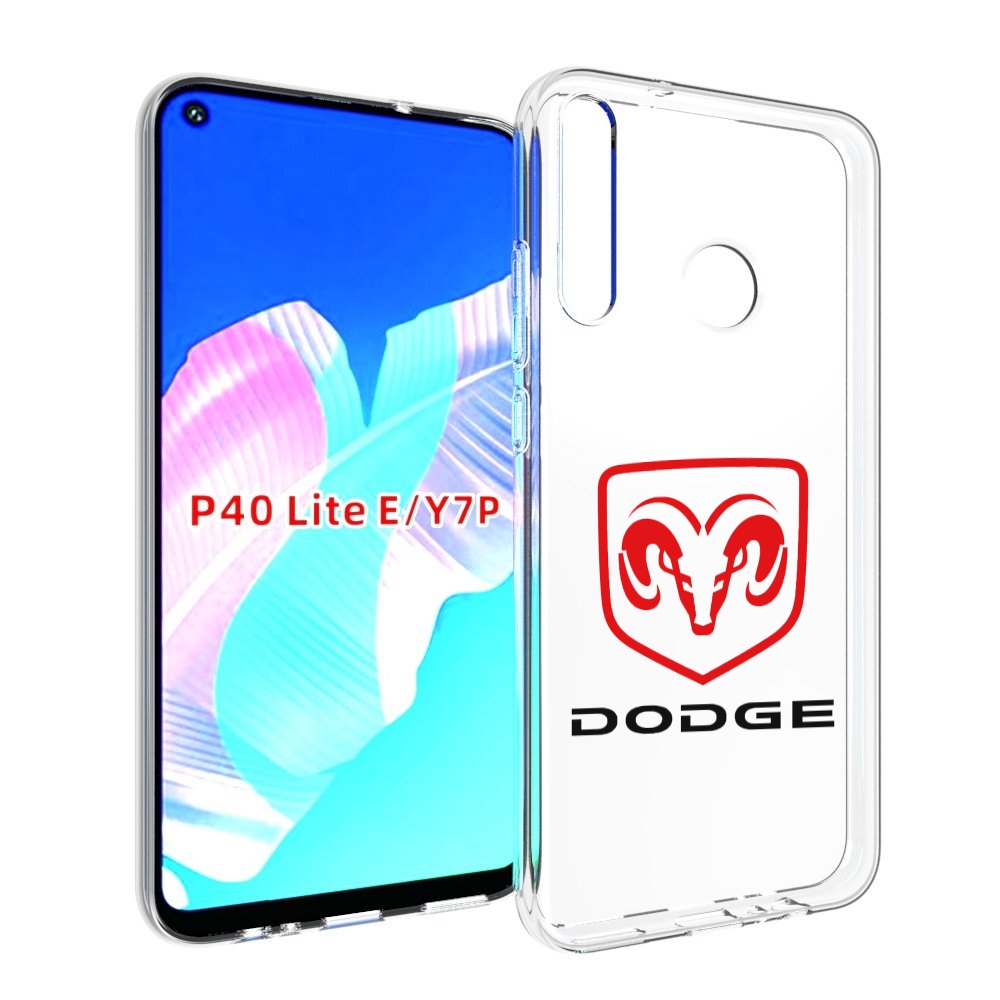 

Чехол бампер MyPads dodge-2 мужской для Huawei P40 Lite E, Прозрачный, Tocco