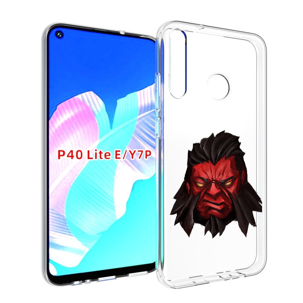 

Чехол бампер MyPads dota-2-axe для Huawei P40 Lite E, Прозрачный, Tocco