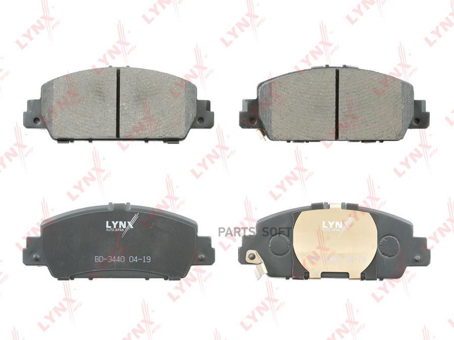 

Комплект тормозных колодок LYNXAUTO bd3440