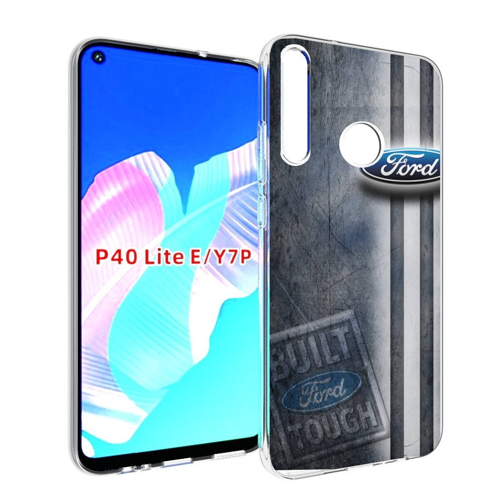 

Чехол бампер MyPads ford форд 2 для Huawei P40 Lite E, Прозрачный, Tocco