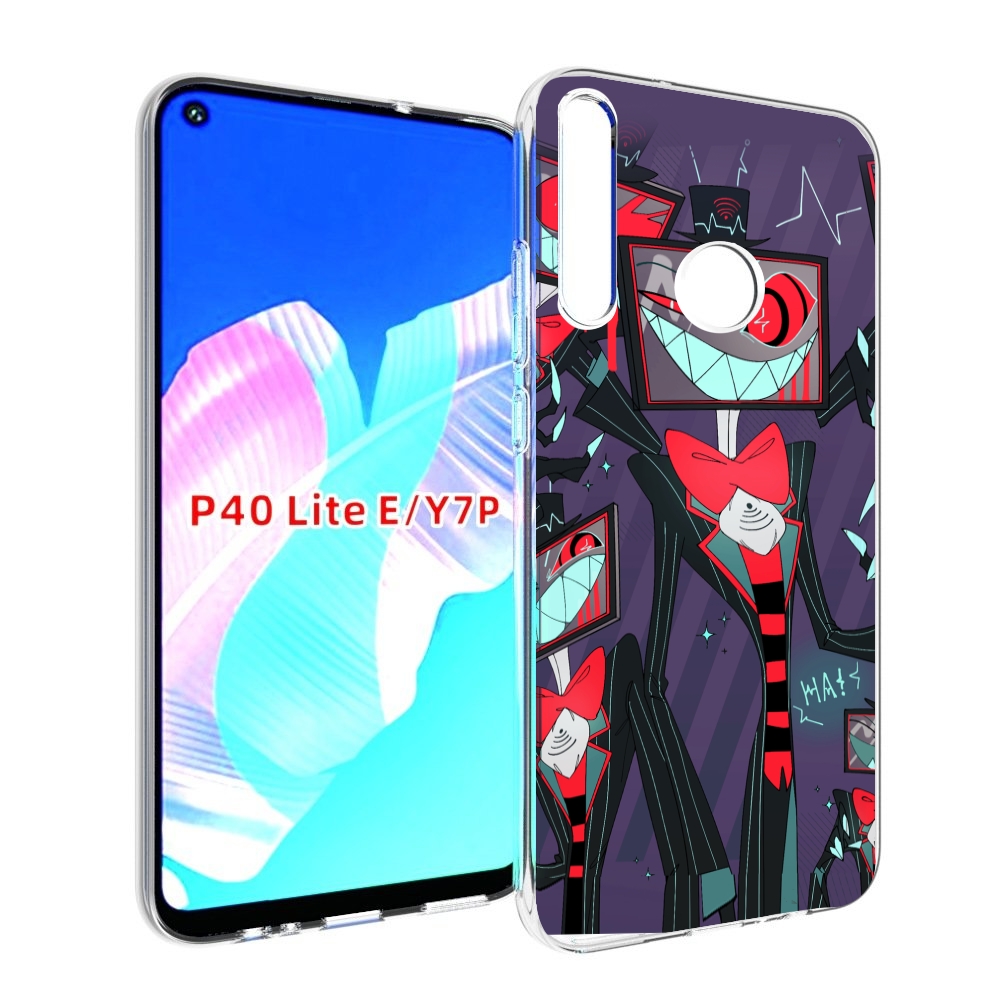 

Чехол бампер MyPads hazbin hotel для Huawei P40 Lite E, Прозрачный, Tocco