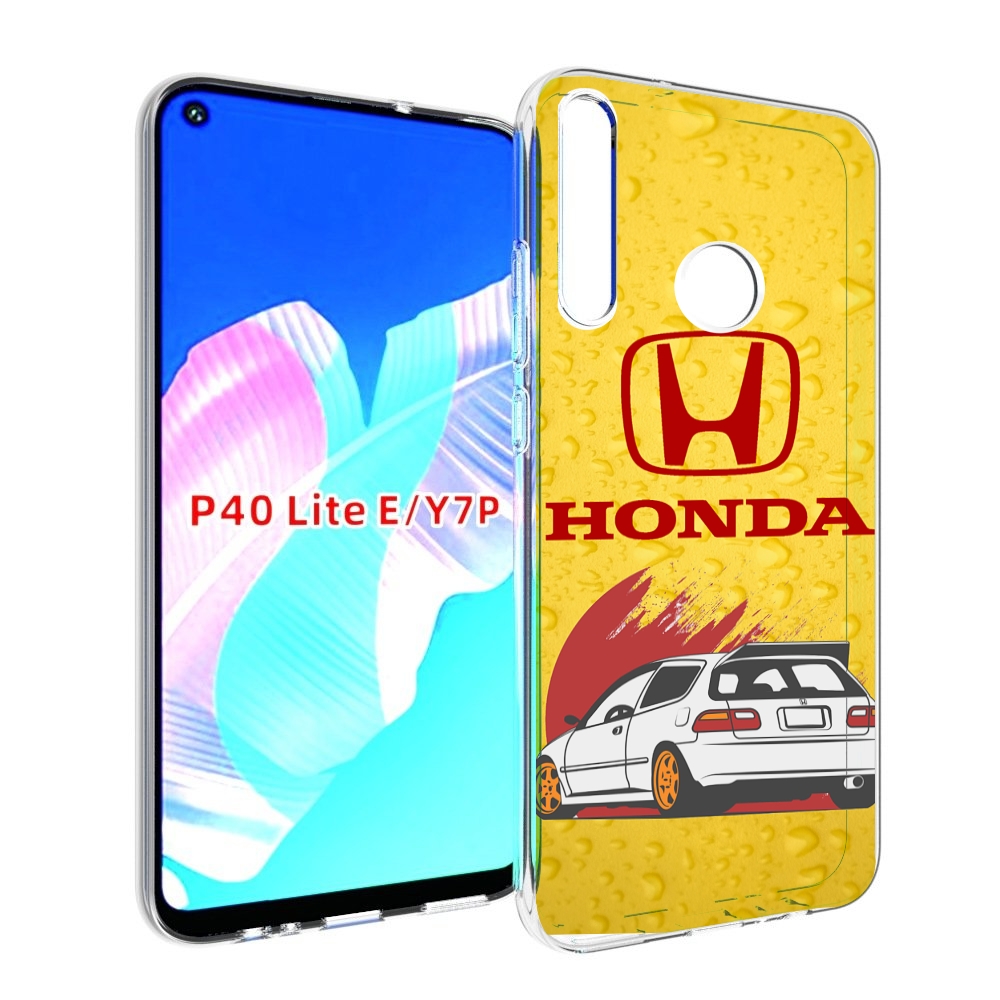 

Чехол бампер MyPads honda-motor для Huawei P40 Lite E, Прозрачный, Tocco