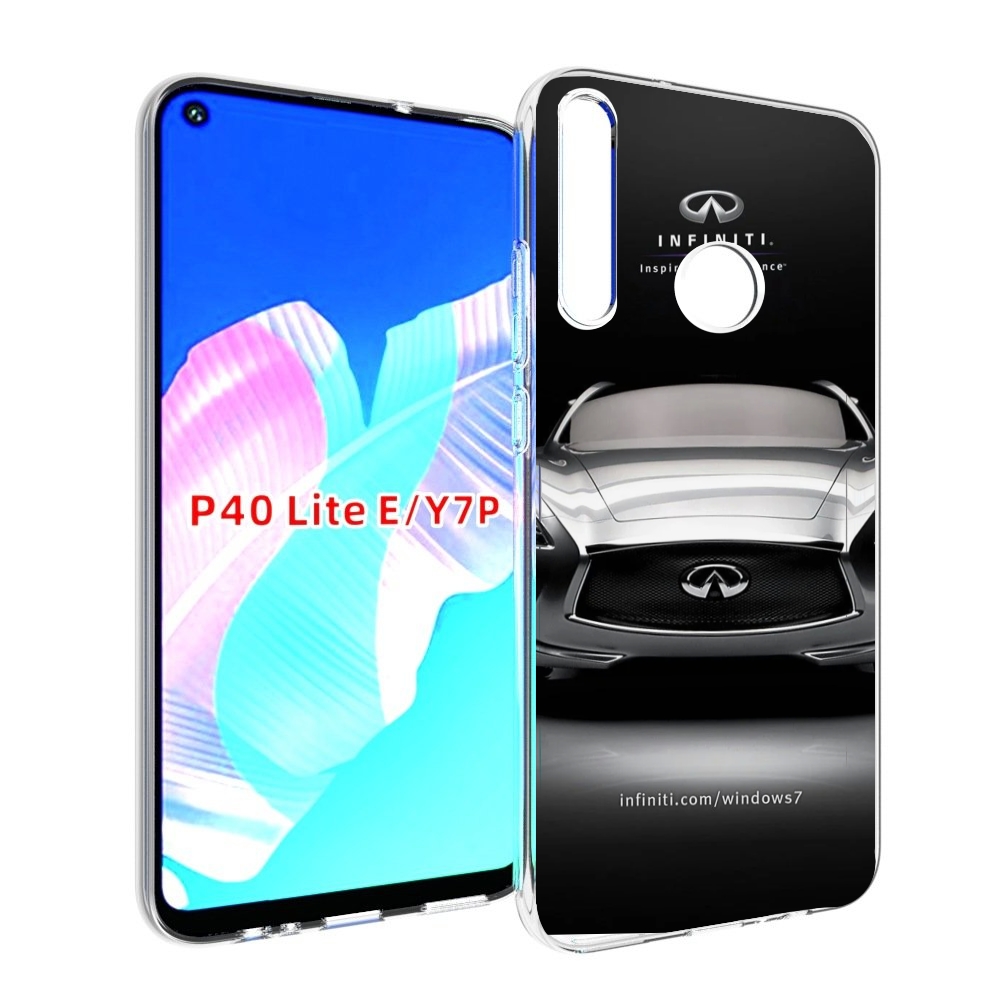 

Чехол бампер MyPads infiniti-инфинити-1 для Huawei P40 Lite E, Прозрачный, Tocco